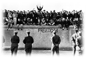 Freedom from Berlin wall