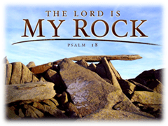 The Lord is my rock